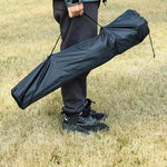 3 unidades / Pacote Saco com Cordão para Transporte de Cadeiras Dobráveis, Varas de Tenda, Grelhadores de Churrasco e Ferramentas para Exterior, 75 x 22cm, 82 x 24cm, 100 x 26cm, 117 x 20cm