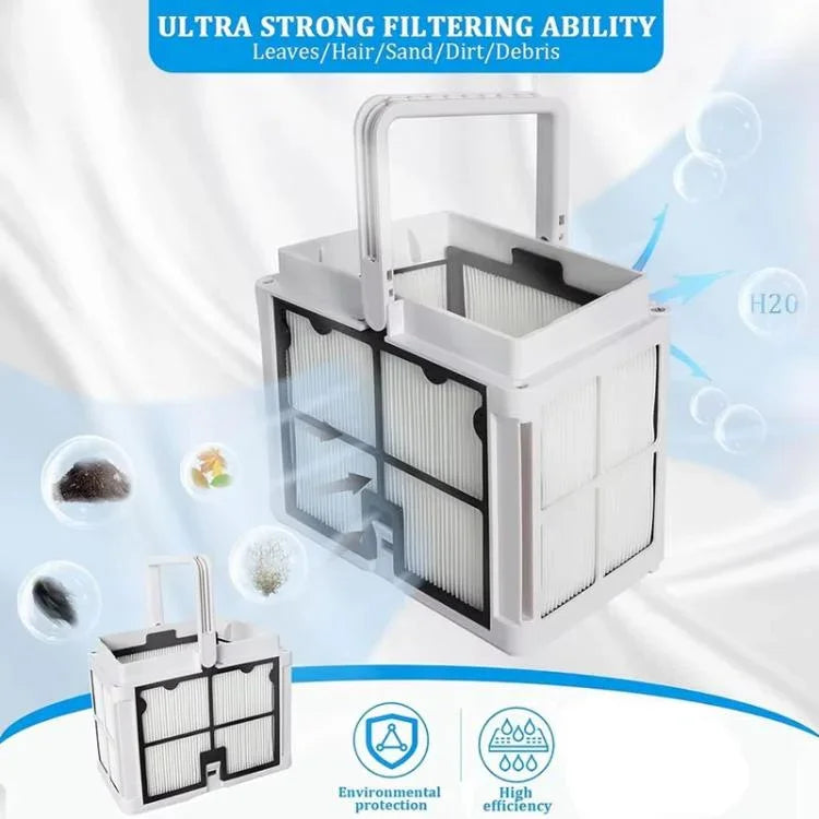 Cesto de Filtro Ultrafino 9991460-R1 para Aspirador Robot Dolphin S50 Active 10 Echo