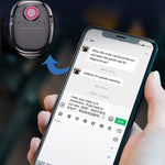 Mini Tradutor Multilíngue Tradução de Voz para Texto em Tempo Real para Viagens, Negócios e Chat Instantâneo, Versão Básica, Versão Atualizada