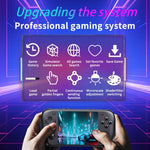 Consola de Jogos Retro PSP com Ecrã IPS HD de 3,5 Polegadas, Sistema Linux, Consola Portátil de Vídeo GBA, 64G, 128G