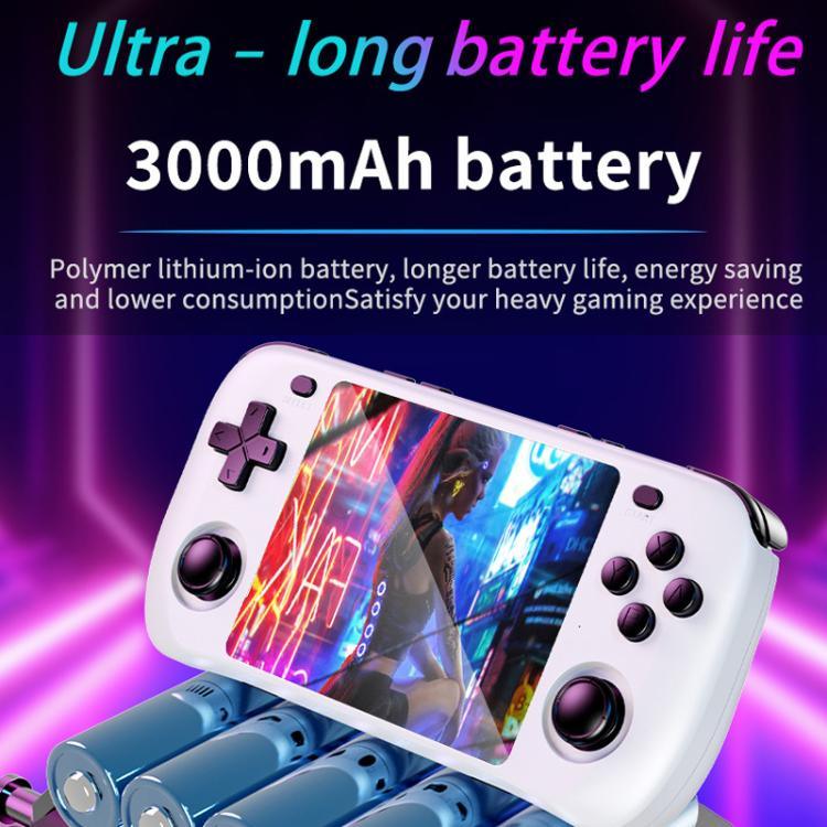 Consola de Jogos Retro PSP com Ecrã IPS HD de 3,5 Polegadas, Sistema Linux, Consola Portátil de Vídeo GBA, 64G, 128G