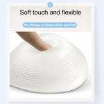 Próteses Mamárias de Silicone em Forma de Triângulo para Pós-cirurgia Spa Seios para Natação Almofadas para Sutiã de Desporto, XS, S, M, L, XL, XXL, XXXL