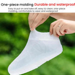 Cobre-Sapatos Impermeáveis para Exterior, Antiderrapantes, Grossos e Resistentes ao Desgaste, S 31-33, M 34-36, L 37-39, XL 40-42, XXL 43-45