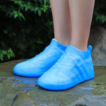Cobre-Sapatos Impermeáveis para Exterior, Antiderrapantes, Grossos e Resistentes ao Desgaste, S 31-33, M 34-36, L 37-39, XL 40-42, XXL 43-45