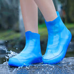Cobre-Sapatos de Silicone Impermeável, Grosso e Resistente ao Desgaste, S 31-33, M 34-36, L 37-39, XL 40-42, XXL 43-45