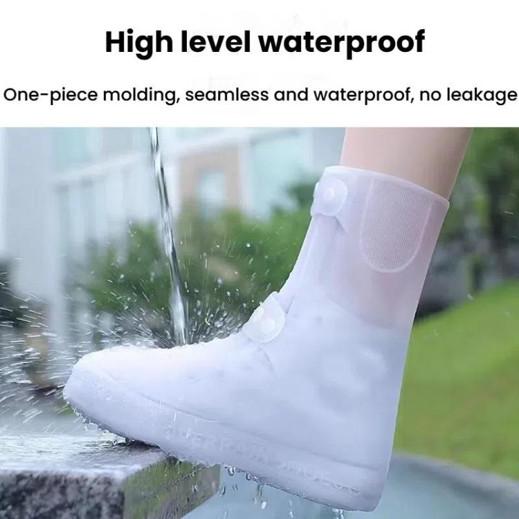 Cobre-Sapatos para Exterior Grossos, Resistentes ao Desgaste e à Chuva, de Cano Médio 18cm, M 34-36, L 37-39, XL 40-42, XXL 43-45, XXXL 46-
