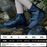 Cobre-Sapatos para Exterior Grossos, Resistentes ao Desgaste e à Chuva, de Cano Médio 18cm, M 34-36, L 37-39, XL 40-42, XXL 43-45, XXXL 46-