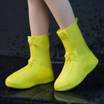 Cobre-Sapatos para Exterior Grossos, Resistentes ao Desgaste e à Chuva, de Cano Alto 25cm, M 34-36, L 37-39, XL 40-42, XXL 43-45, XXXL 45-46