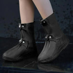 Cobre-Sapatos para Exterior Grossos, Resistentes ao Desgaste e à Chuva, de Cano Alto 25cm, M 34-36, L 37-39, XL 40-42, XXL 43-45, XXXL 45-46