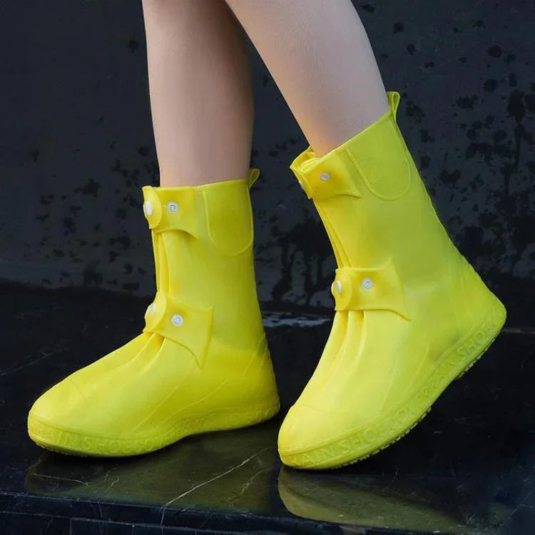 Cobre-Sapatos para Exterior Grossos, Resistentes ao Desgaste e à Chuva, de Cano Alto 25cm, M 34-36, L 37-39, XL 40-42, XXL 43-45, XXXL 45-46