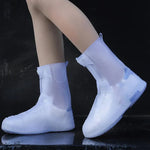 Cobre-Sapatos para Exterior Grossos, Resistentes ao Desgaste e à Chuva, de Cano Alto 25cm, M 34-36, L 37-39, XL 40-42, XXL 43-45, XXXL 45-46