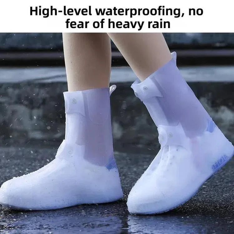 Cobre-Sapatos para Exterior Grossos, Resistentes ao Desgaste e à Chuva, de Cano Alto 25cm, M 34-36, L 37-39, XL 40-42, XXL 43-45, XXXL 45-46