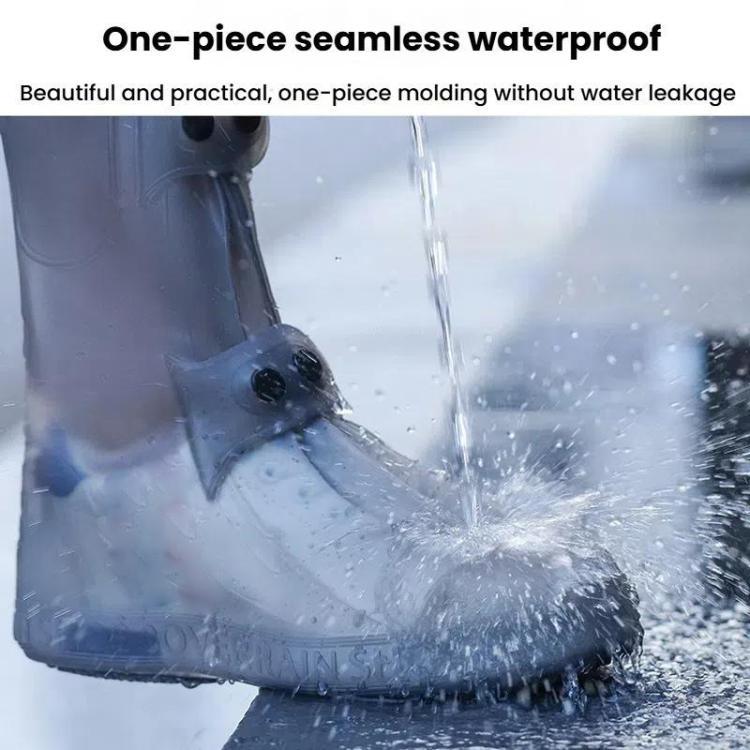 Cobre-Sapatos para Exterior Grossos, Resistentes ao Desgaste e à Chuva, de Cano Alto 25cm, M 34-36, L 37-39, XL 40-42, XXL 43-45, XXXL 45-46