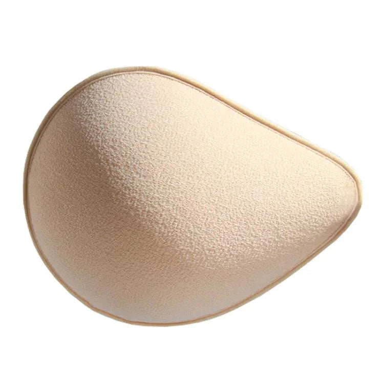 Próteses Mamárias Naturais de Látex Pós-operatório Implantes Mamários de Silicone com Pellets Ultra-leves Respirável e Anti-bacteriano, S, M, L