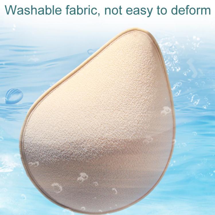 Próteses Mamárias Naturais de Látex Pós-operatório Implantes Mamários de Silicone com Pellets Ultra-leves Respirável e Anti-bacteriano, S, M, L