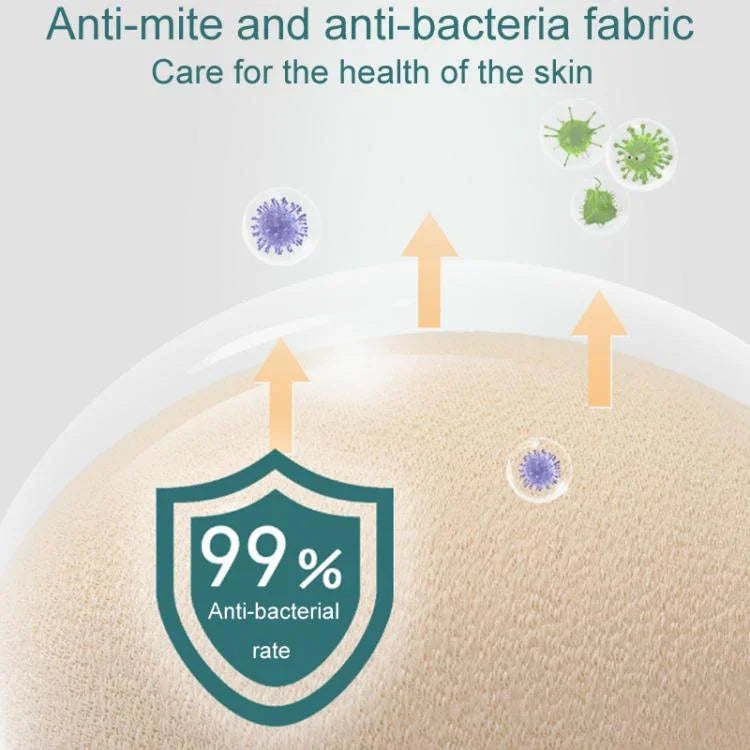 Próteses Mamárias Naturais de Látex Pós-operatório Implantes Mamários de Silicone com Pellets Ultra-leves Respirável e Anti-bacteriano, S, M, L