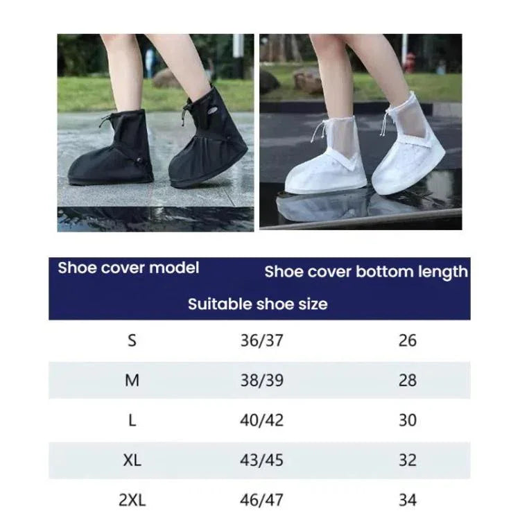 Botas de Chuva para Ciclismo ao Ar Livre, Grossas e Resistentes ao Desgaste, de Cano Médio, S 36-37, M 38-39, L 40-42, XL 43-45, XXL 46-47