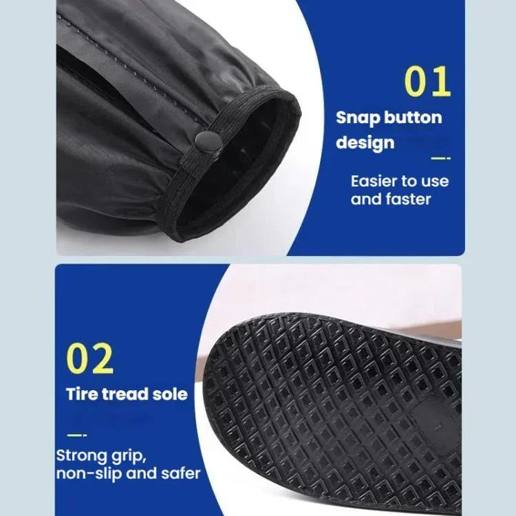 Botas de Chuva para Ciclismo ao Ar Livre, Grossas e Resistentes ao Desgaste, de Cano Médio, S 36-37, M 38-39, L 40-42, XL 43-45, XXL 46-47