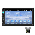 Reprodutor MP5 com Carplay com Fios de 7 Polegadas, Ecrã Grande, Controlo Central do Carro, Bluetooth, Standard, Standard+12 Luzes Câmera