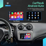 Para Alfa Romeo MITO 2008-2016 Ecrã Horizontal de 7 polegadas Android 15 Carplay Máquina Integrada de Controlo Central do Carro, 4+64G, 2+64G