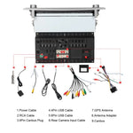 Para Alfa Romeo MITO 2008-2016 Ecrã Horizontal de 7 polegadas Android 15 Carplay Máquina Integrada de Controlo Central do Carro, 4+64G, 2+64G