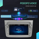 Para Alfa Romeo MITO 2008-2016 Ecrã Horizontal de 7 polegadas Android 15 Carplay Máquina Integrada de Controlo Central do Carro, 4+64G, 2+64G