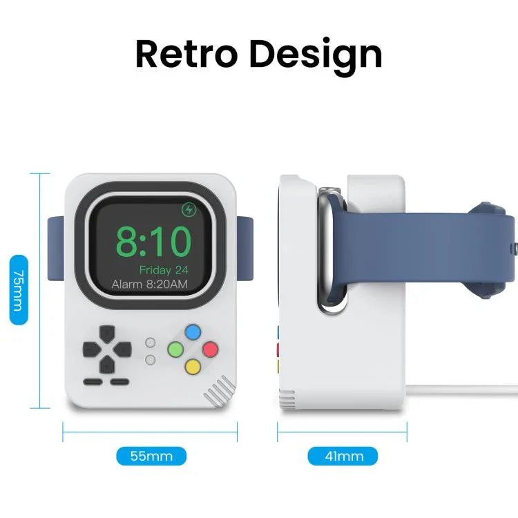 Base de Carregamento Mini em Silicone AhaStyle DD05 para Apple Watch, Sem Carregador