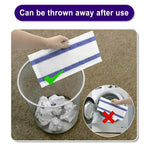 3pcs /Pack Disposable Mopping Pads For Swiffer WetJet Heavy Duty Cleaning, Multi-Surface, Streak-Free, Quick Clean, White