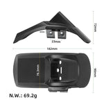 Para Scooter Elétrico Kukirin G2 Pro DB, Guarda-Lamas Traseiros com Suporte para Matrícula, Guarda-Lamas Dianteiros