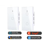 Interruptor Inteligente WiFi de Fogo Único Modelo 120 US Gauge Graffiti, 1-Gang Branco, 2-Gang Branco, 1-Gang Preto, 2-Gang Preto, 1-Gang Dourado, 2-Gang Dourado