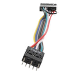Cabo para Motherboards Lenovo em Caixa ATX Frente 13 Furos para 9 Pinos, 13 Furos para 9 Pinos