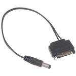 Cabo de Ligação SATA Macho para DC 5.5 x 2.1mm Cabo de Alimentação 12V, 20cm, 50cm, 100cm