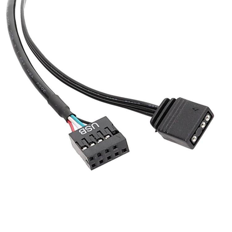 Cabo de Iluminação para Upload de Conteúdo para COLORFUL RTX3090TI / RTX4080 / RTX4070TI / RTX4070 / RTX4090TI / RTX4090, Cabo de Iluminação para Upload de Conteúdo