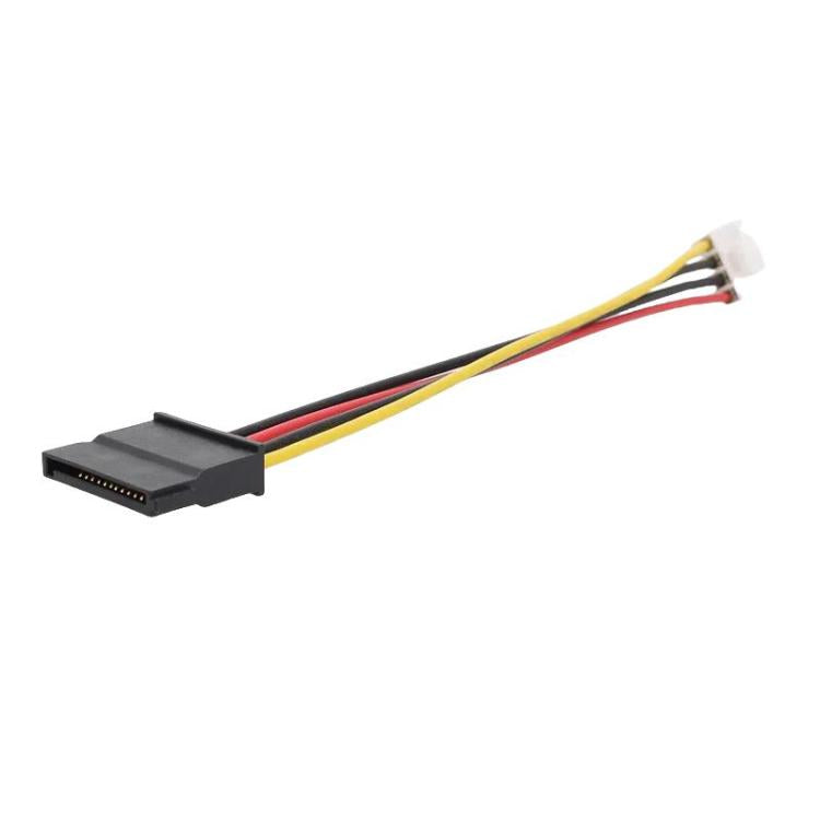 Cabo de Alimentação DVR 4P para SATA 15P Cabo HDD, 4P para SATA 15P