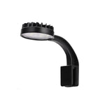 Luz LED de clipe para aquário azul branco 5W com 12 LEDs, luz mini para aquário USB para plantas aquáticas, erva aquática e tanques pequenos, 220V, 110V