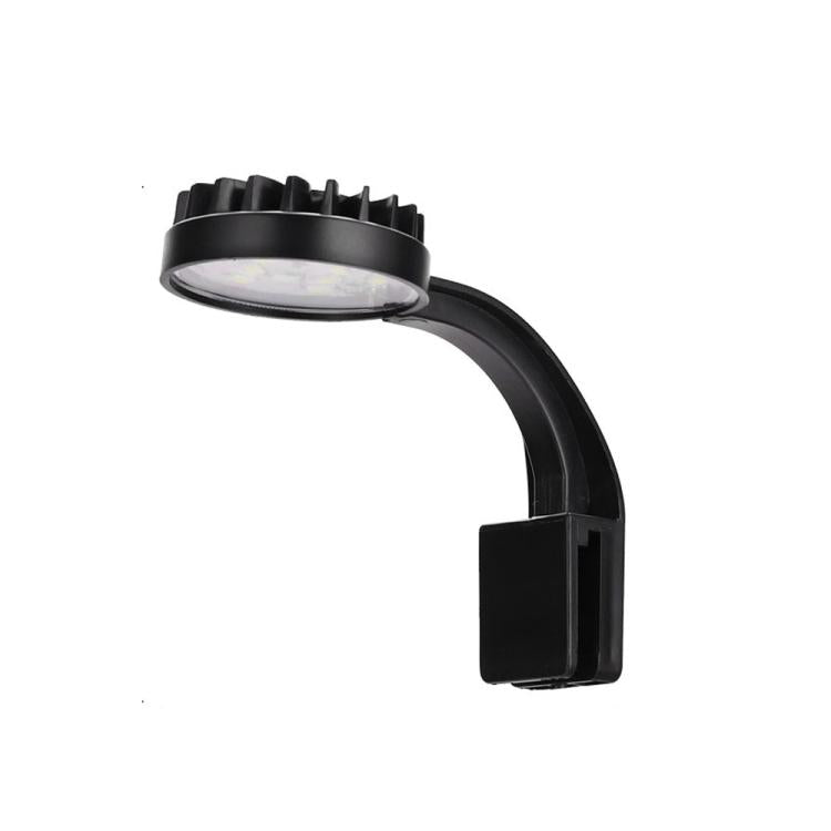 Luz LED de clipe para aquário azul branco 5W com 12 LEDs, luz mini para aquário USB para plantas aquáticas, erva aquática e tanques pequenos, 220V, 110V