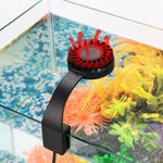 Luz LED de clipe para aquário azul branco 5W com 12 LEDs, luz mini para aquário USB para plantas aquáticas, erva aquática e tanques pequenos, 220V, 110V