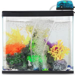 Bomba de ar para aquário ultra-silenciosa transparente 220-240V, SOBO SB-248A 3W buraco único, SOBO SB-348A 5W buraco duplo