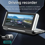 6.86 Inch Foldable Portable Bluetooth Car MP5 Player With MirrorLink/CarPlay/Android Auto Support, B5370, B5370+4LEDs Reversing Camera, B5370+8LEDs Reversing Camera, B5370+12LEDs Reversing Camera