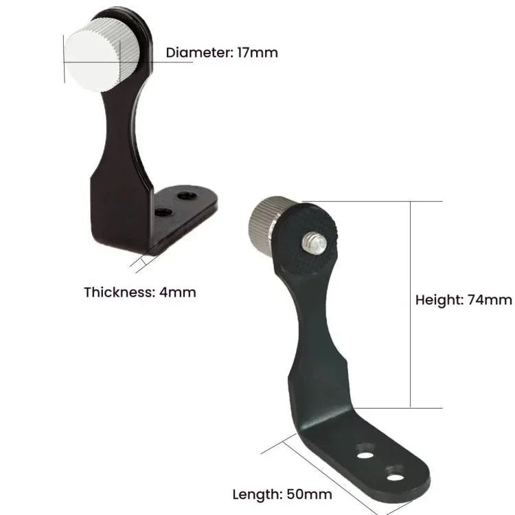 Adaptador de Tripé para Binóculos Suporte Metálico em L para Fotografia, Binóculo Estabilizador