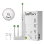 Escova de Dentes Elétrica Recarregável para Adultos 4200 RPM Escova Rotativa IPX8 à Prova de Água Carregamento Indutivo, Branco Esterilizado, Preto Esterilizado, Branco Normal, Preto Normal