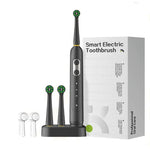 Escova de Dentes Elétrica Recarregável para Adultos 4200 RPM Escova Rotativa IPX8 à Prova de Água Carregamento Indutivo, Branco Esterilizado, Preto Esterilizado, Branco Normal, Preto Normal