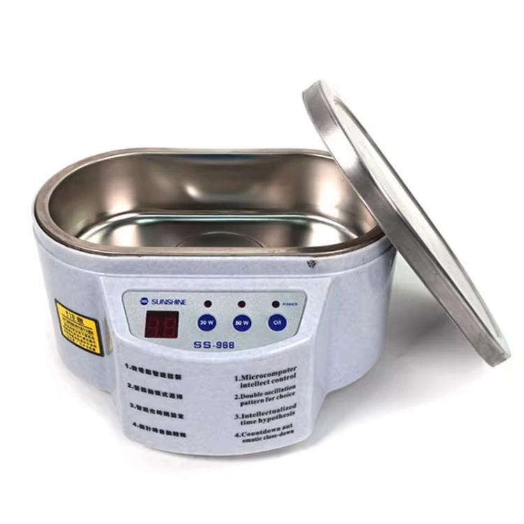 SUNSHINE 968 Mini Limpa Óculos de Joalharia Ultrassónico, Ficha UE, Ficha EUA