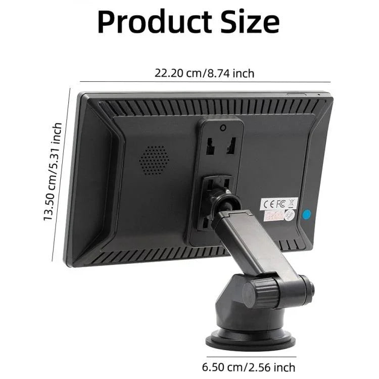 Ecrã Universal para Carro Estéreo HD MP5 Player Monitor de Reversão com Câmara Traseira, com Câmara Traseira