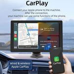 Ecrã Universal para Carro Estéreo HD MP5 Player Monitor de Reversão com Câmara Traseira, com Câmara Traseira