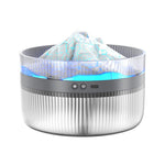 Difusor de Óleo Essencial Vulcânico 2L Humidificador Grande Capacidade Aromaterapia Difusor de Névoa com Reservatório de Água de Enchimento Superior
