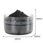 Difusor de Óleo Essencial Vulcânico 2L Humidificador Grande Capacidade Aromaterapia Difusor de Névoa com Reservatório de Água de Enchimento Superior