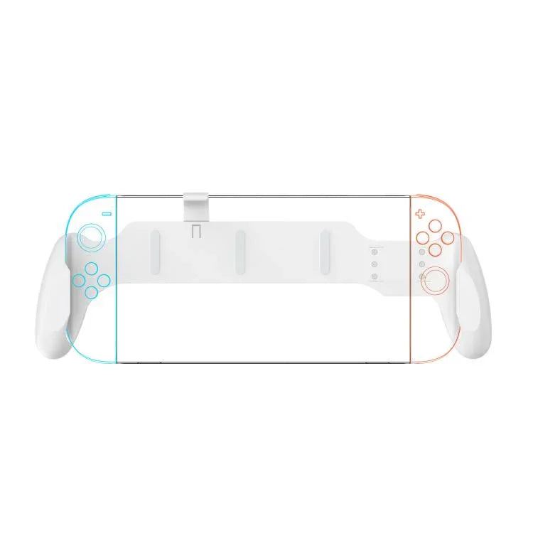 Punho ergonómico antiderrapante para Nintendo Switch 2 / Switch / Switch OLED, JYS-NS2297 Preto, JYS-NS2297 Branco