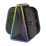 Base de armazenamento e carregador 4 em 1 para punho Nintendo Switch 2, base de carregamento YZC-520