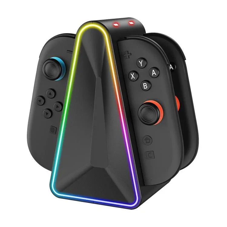 Base de armazenamento e carregador 4 em 1 para punho Nintendo Switch 2, base de carregamento YZC-520